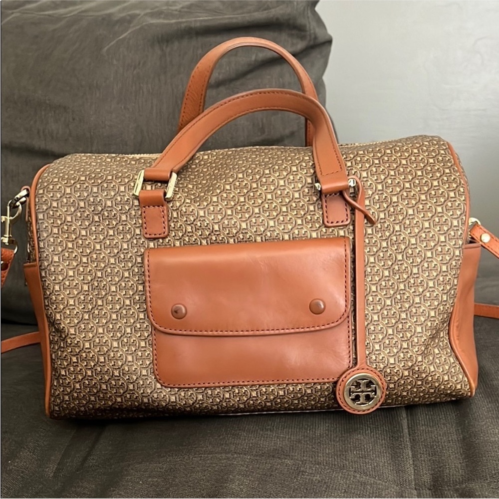 Tory Burch monogram satchel